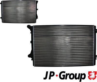 JP Group 1114208100 - Radiators, Motora dzesēšanas sistēma autodraugiem.lv