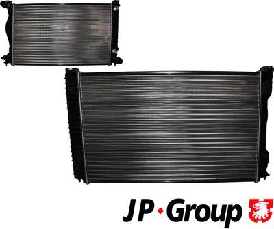 JP Group 1114208300 - Radiators, Motora dzesēšanas sistēma autodraugiem.lv