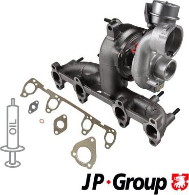 JP Group 1117406500 - Kompresors, Turbopūte autodraugiem.lv