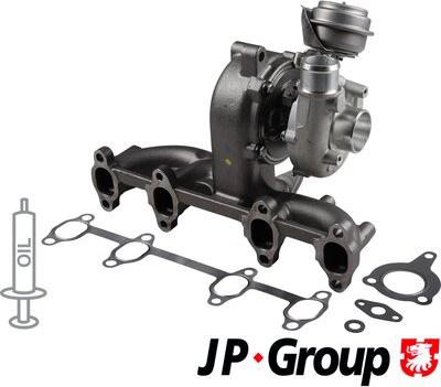 JP Group 1117407800 - Kompresors, Turbopūte autodraugiem.lv