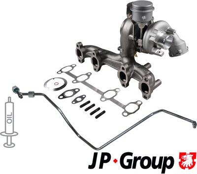 JP Group 1117800710 - Kompresors, Turbopūte autodraugiem.lv