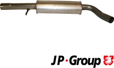 JP Group 1120502700 - Vidējais izpl. gāzu trokšņa slāpētājs autodraugiem.lv