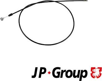 JP Group 1170701700 - Motora pārsega slēdzenes trose autodraugiem.lv