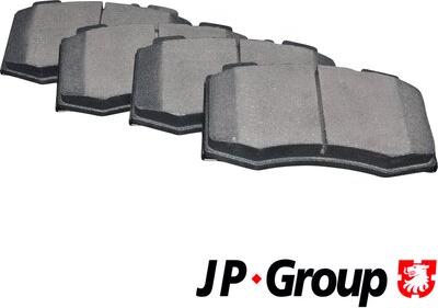 JP Group 1363602310 - Bremžu uzliku kompl., Disku bremzes autodraugiem.lv