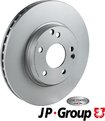 JP Group 1363106600 - Bremžu diski autodraugiem.lv