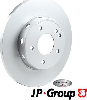 JP Group 1363106300 - Bremžu diski autodraugiem.lv