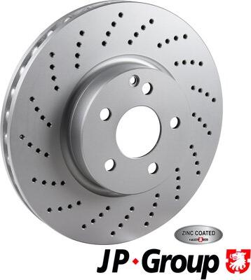 JP Group 1363101800 - Bremžu diski autodraugiem.lv