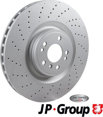 JP Group 1363108500 - Bremžu diski autodraugiem.lv