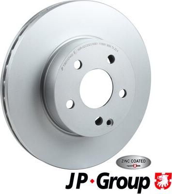 JP Group 1363107400 - Bremžu diski autodraugiem.lv