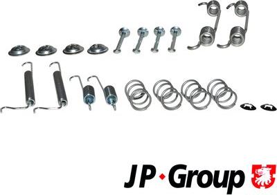 JP Group 1264001110 - Piederumu komplekts, Bremžu loki autodraugiem.lv