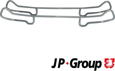JP Group 1263650110 - Piederumu komplekts, Disku bremžu uzlikas autodraugiem.lv