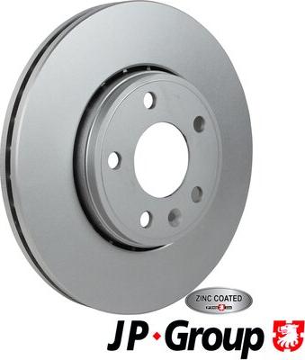 JP Group 1263106200 - Bremžu diski autodraugiem.lv