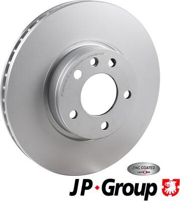 JP Group 1263101300 - Bremžu diski autodraugiem.lv