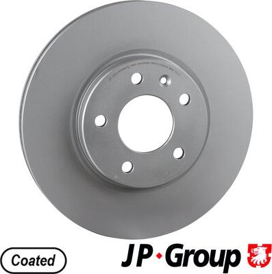 JP Group 1263107000 - Bremžu diski autodraugiem.lv