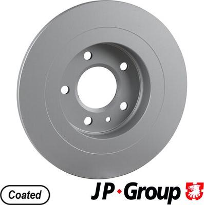JP Group 1263204200 - Bremžu diski autodraugiem.lv
