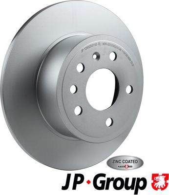 JP Group 1263203100 - Bremžu diski autodraugiem.lv