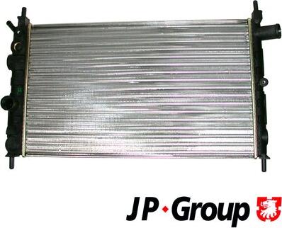 JP Group 1214200100 - Radiators, Motora dzesēšanas sistēma autodraugiem.lv