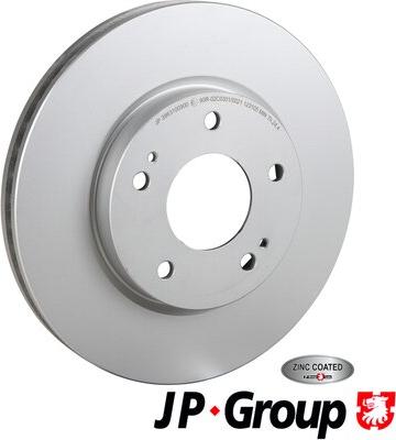 JP Group 3963100900 - Bremžu diski autodraugiem.lv