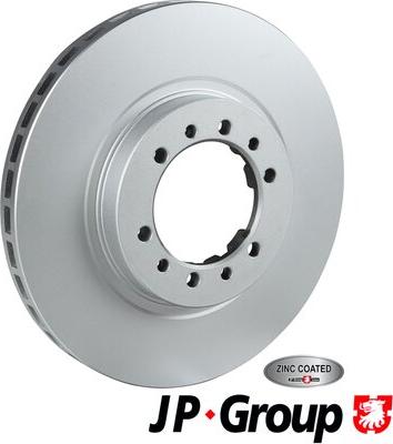 JP Group 3963101600 - Bremžu diski autodraugiem.lv