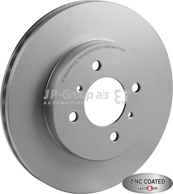 JP Group 3963101800 - Bremžu diski autodraugiem.lv