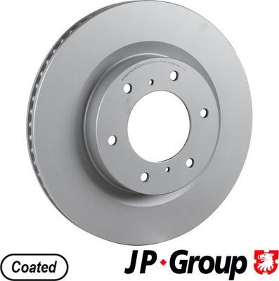 JP Group 3963102100 - Bremžu diski autodraugiem.lv