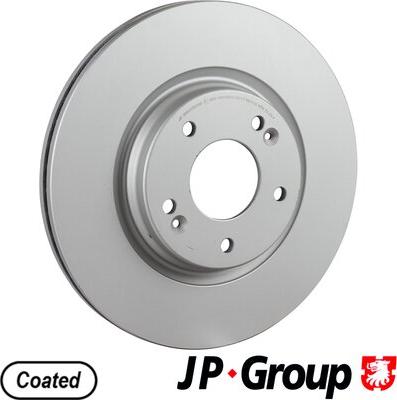 JP Group 3563103100 - Bremžu diski autodraugiem.lv