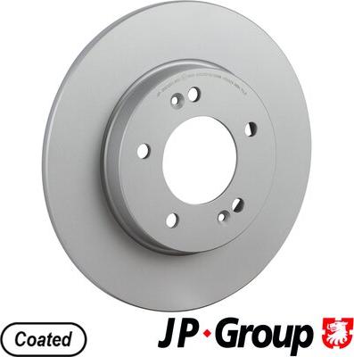 JP Group 3663201900 - Bremžu diski autodraugiem.lv