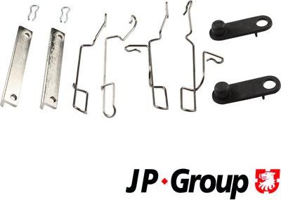 JP Group 3163750210 - Piederumu komplekts, Disku bremžu uzlikas autodraugiem.lv