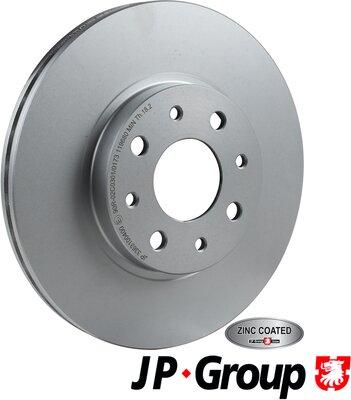 JP Group 3363100400 - Bremžu diski autodraugiem.lv