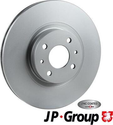 JP Group 3363100500 - Bremžu diski autodraugiem.lv
