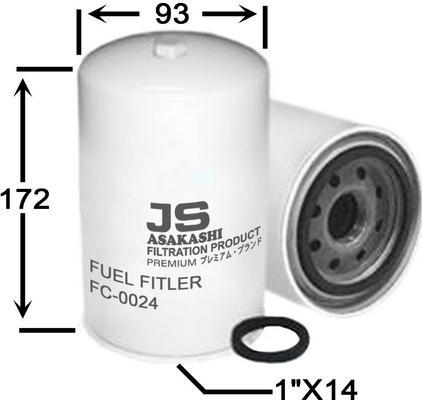 JS Asakashi FC0024 - Degvielas filtrs autodraugiem.lv