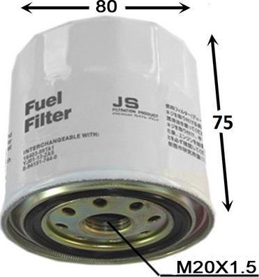 JS Asakashi FC707J - Degvielas filtrs autodraugiem.lv