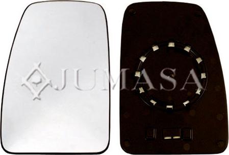 Jumasa 55014095 - Spoguļstikls, Ārējais atpakaļskata spogulis autodraugiem.lv