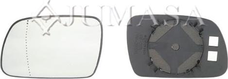 Jumasa 55011059 - Spoguļstikls, Ārējais atpakaļskata spogulis autodraugiem.lv