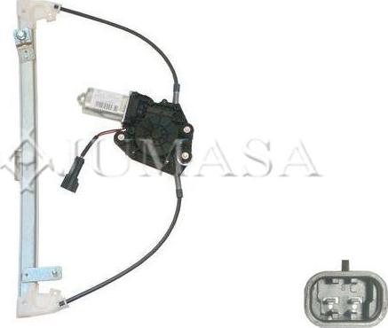 Jumasa ZR AA41 R - Stikla pacelšanas mehānisms autodraugiem.lv