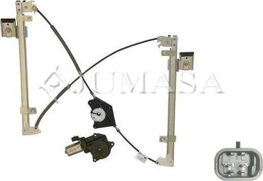 Jumasa ZR AA48 L - Stikla pacelšanas mehānisms autodraugiem.lv