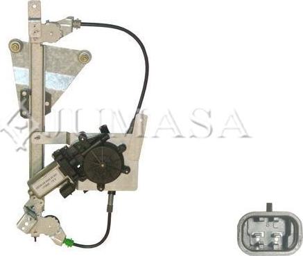 Jumasa ZR AD23 L B - Stikla pacelšanas mehānisms autodraugiem.lv