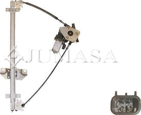 Jumasa ZR DN67 L B - Stikla pacelšanas mehānisms autodraugiem.lv