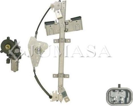 Jumasa ZR FR72 R - Stikla pacelšanas mehānisms autodraugiem.lv