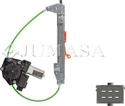 Jumasa ZR FTO134 R C - Stikla pacelšanas mehānisms autodraugiem.lv