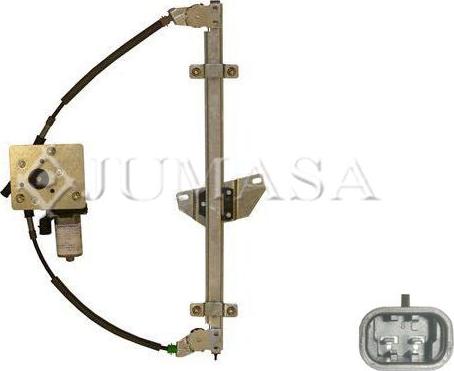 Jumasa ZR HY12 R B - Stikla pacelšanas mehānisms autodraugiem.lv