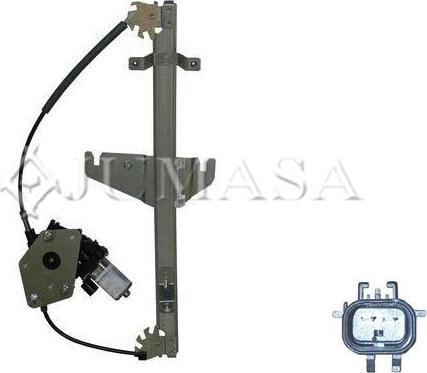 Jumasa ZR JE14 R - Stikla pacelšanas mehānisms autodraugiem.lv