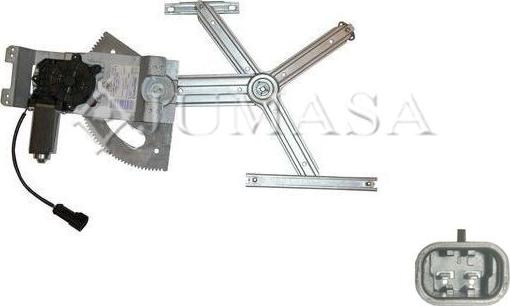 Jumasa ZR OP55 R - Stikla pacelšanas mehānisms autodraugiem.lv