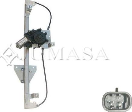 Jumasa ZR RN79 L - Stikla pacelšanas mehānisms autodraugiem.lv