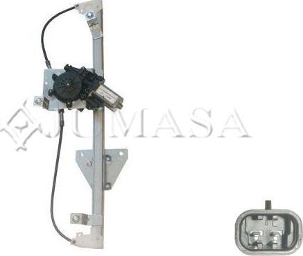 Jumasa ZR RN79 R - Stikla pacelšanas mehānisms autodraugiem.lv