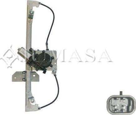 Jumasa ZR RN76 L - Stikla pacelšanas mehānisms autodraugiem.lv