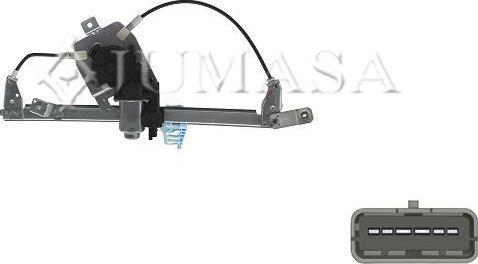 Jumasa ZR RNO98 L C - Stikla pacelšanas mehānisms autodraugiem.lv