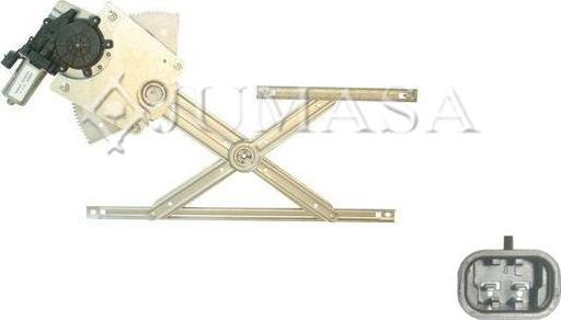 Jumasa ZR TY135 R - Stikla pacelšanas mehānisms autodraugiem.lv