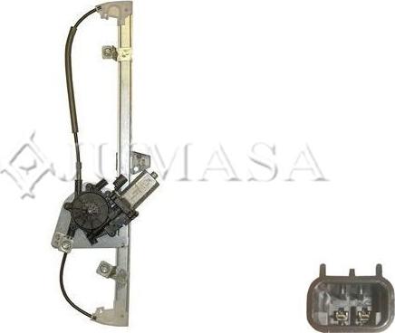 Jumasa ZR ZA129 R - Stikla pacelšanas mehānisms autodraugiem.lv