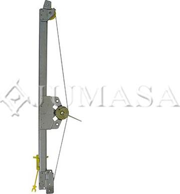 Jumasa ZR ZA713 L - Stikla pacelšanas mehānisms autodraugiem.lv